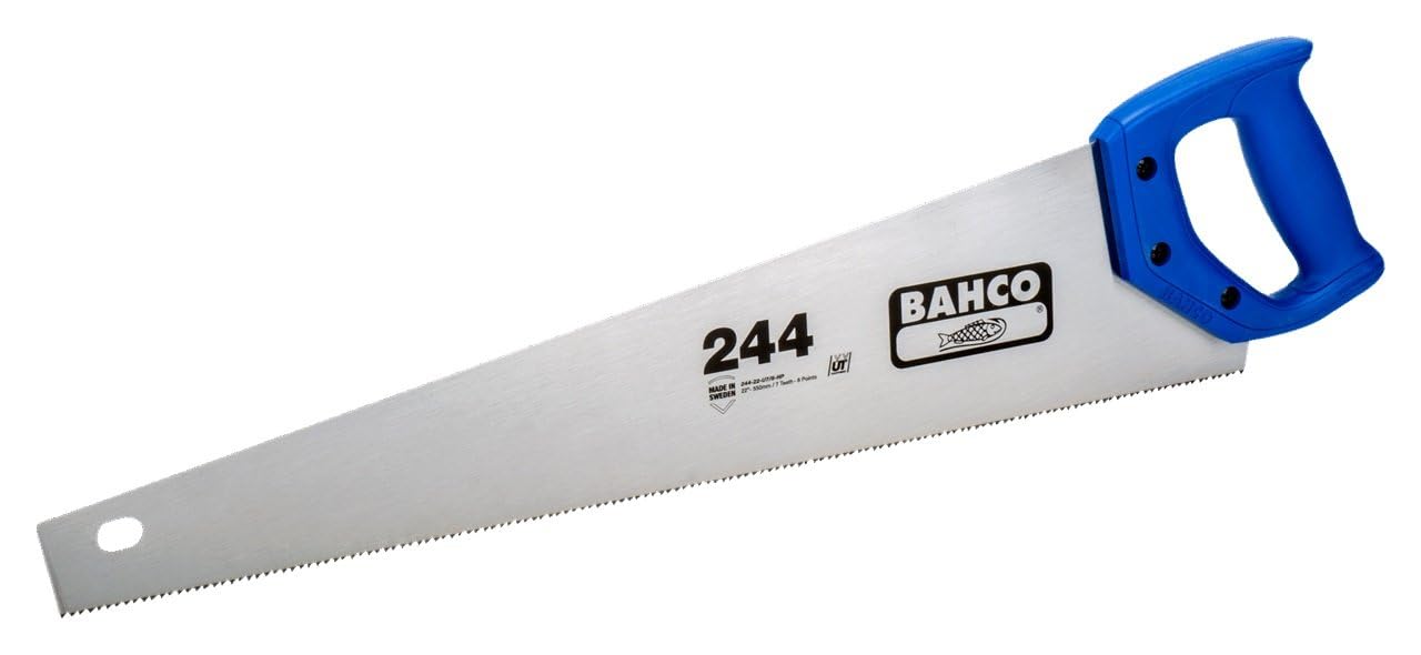 Bahco 244-22-U7/8-HP Hardpoint Handsaw, 7 tpi, 550mm Length